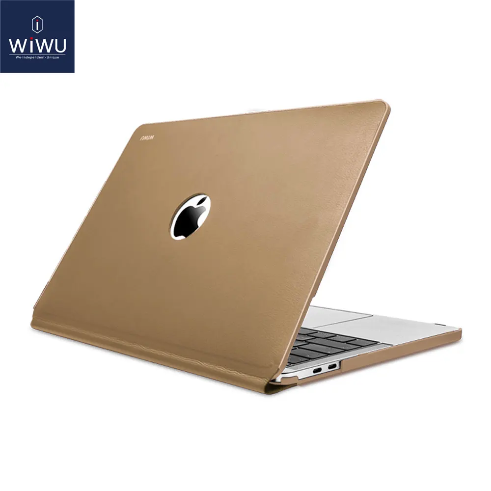 WIWU чехол для ноутбука MacBook Pro 13 A2159 Водонепроницаемый Жесткий Чехол из искусственной кожи для MacBook Pro 13 дюймов A1706 A1708