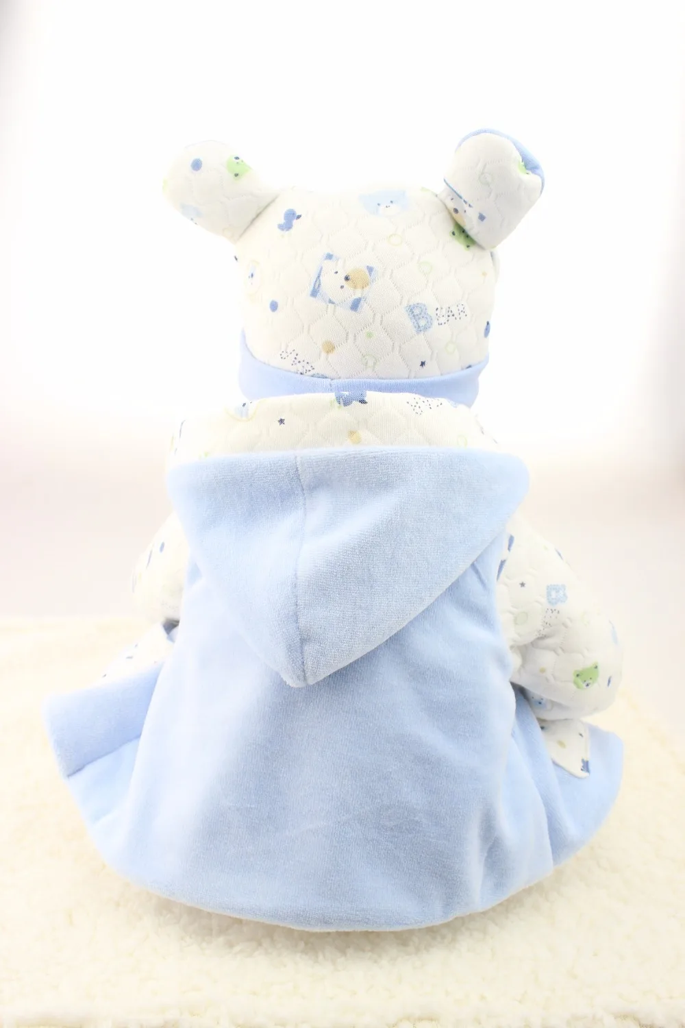 Новый дизайн 20 дюймов кукла для новорожденных мягкая мохеровая живая ткань боди