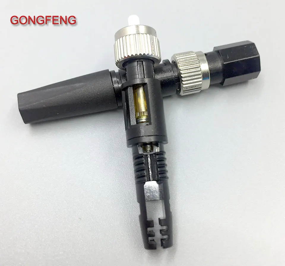 GONGFENG 100 шт. Новый оптоволоконный коннектор телекоммуникационный встроенный