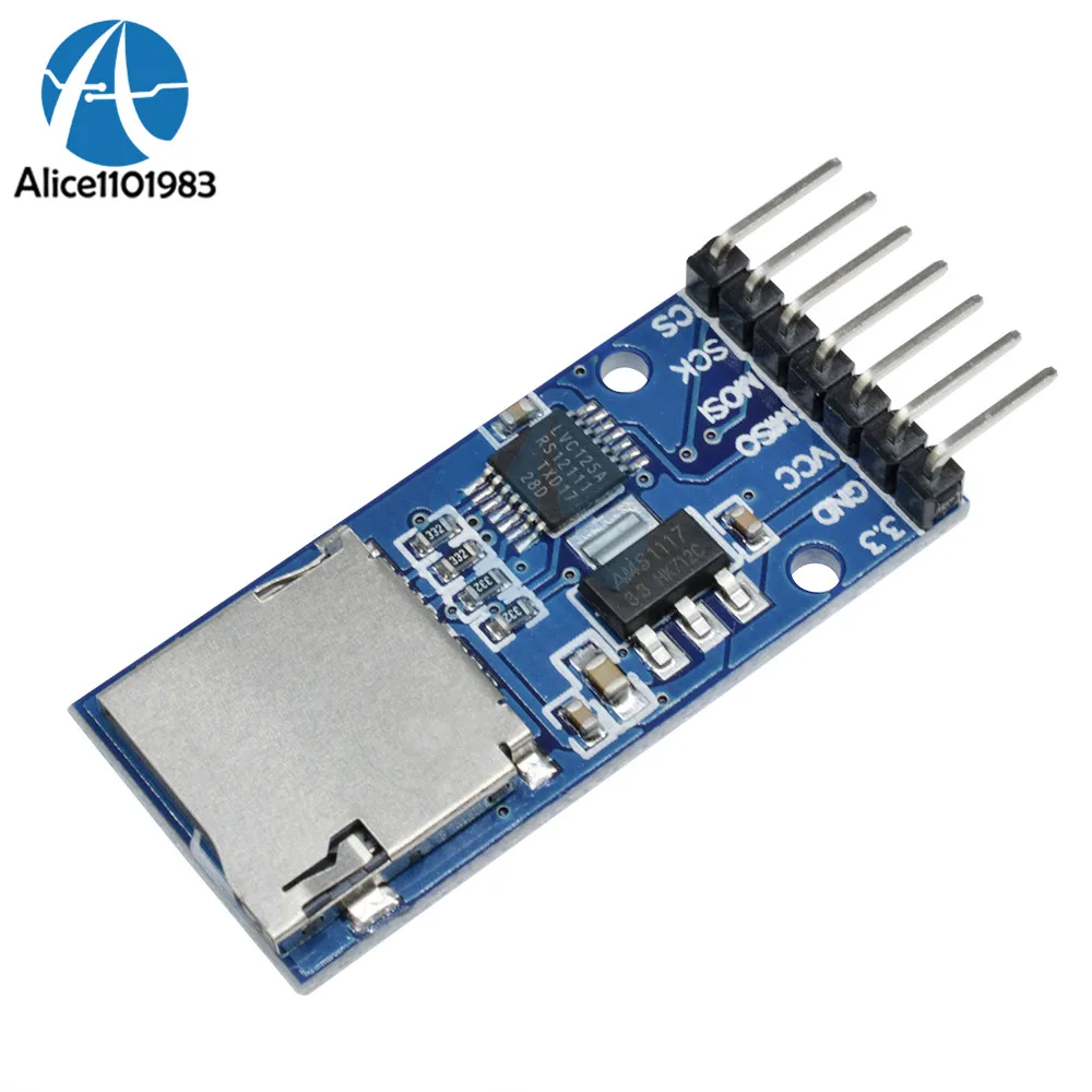 Карта памяти Micro SD для Arduino 3 В 5 В|Интегральные схемы| |
