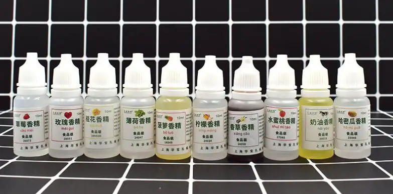 10bottle mixed Креативный ароматизатор слизи "сделай сам", ароматизатор фруктового цветка для ломтиков слизи, духи, безопасная ароматическая глина, глина для моделирования грязи/инструмент для моделирования слизи - Цвет: 10bottle mixed