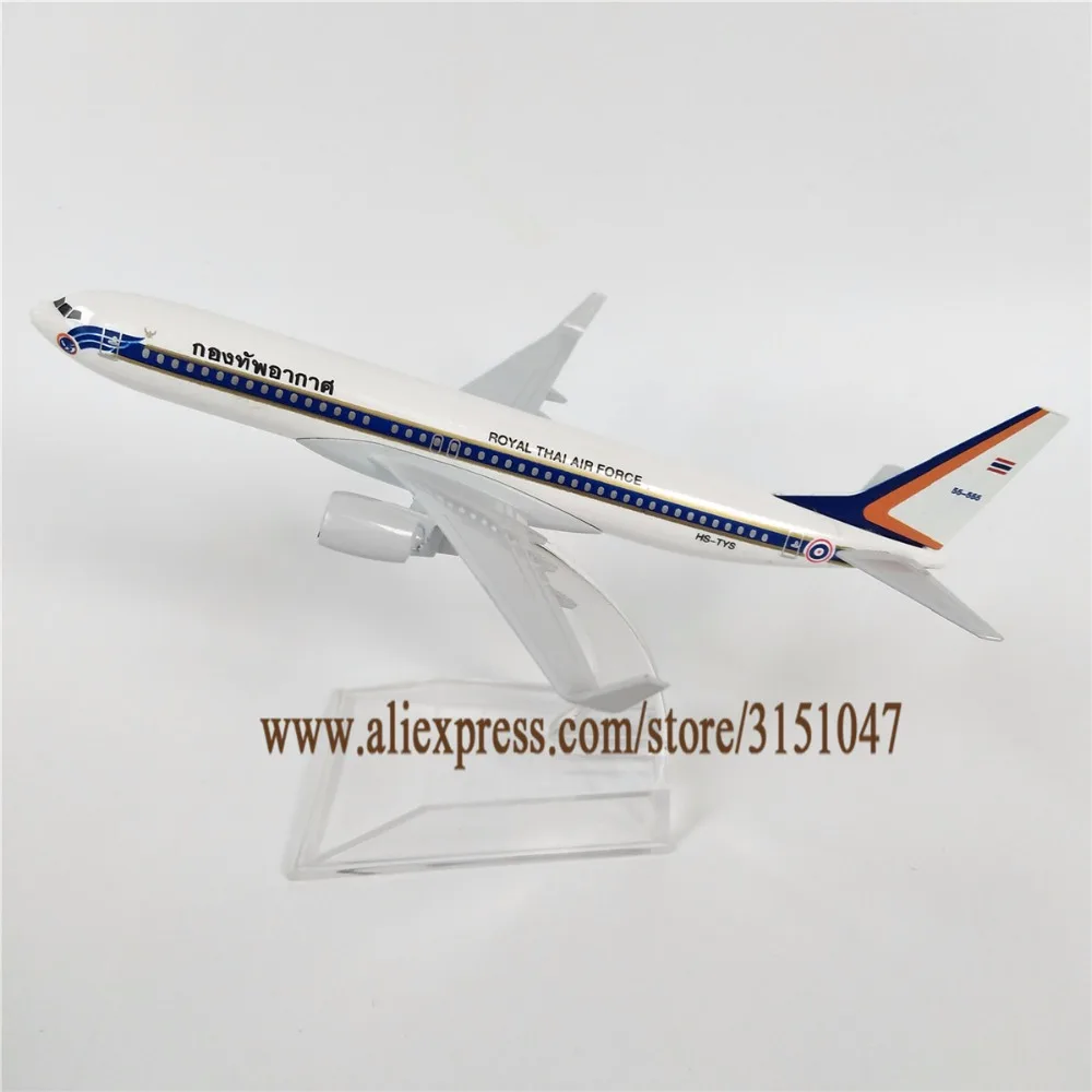 Новая модель самолета Boeing 737 Airways из сплава металла Королевского тайского ВВС B737