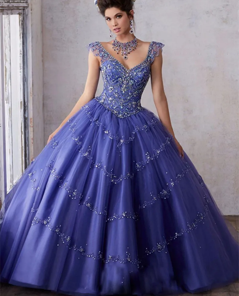 Милые 16 платьев Дешевые Бальные платья Vestido de Debutante Para 15 anos Розовые Кристаллы бальные платья платье для 15