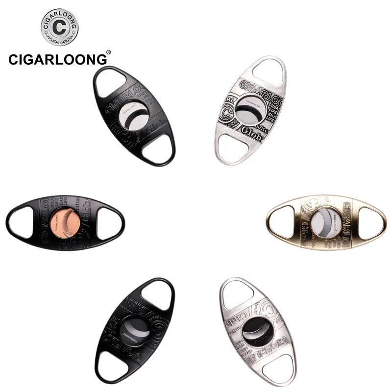 

Krupp stainless steel sharp double-edged portable cigar scissors cigar cutter CC-01018