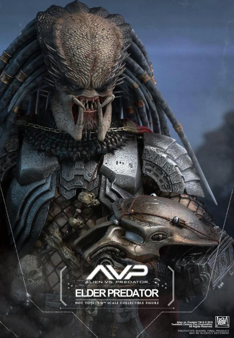 Горячие игрушки MMS325 AVP 1/6th весы старший Хищник фигурка Коллекционная Параметры |