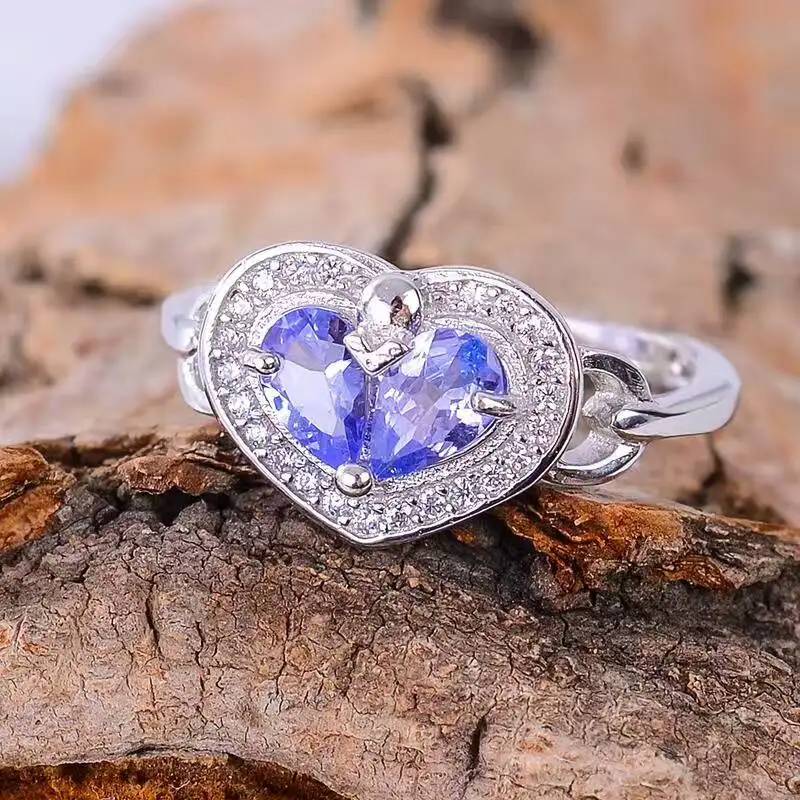 Набор ювелирных изделий colife романтическое циркониевое сердце набор из