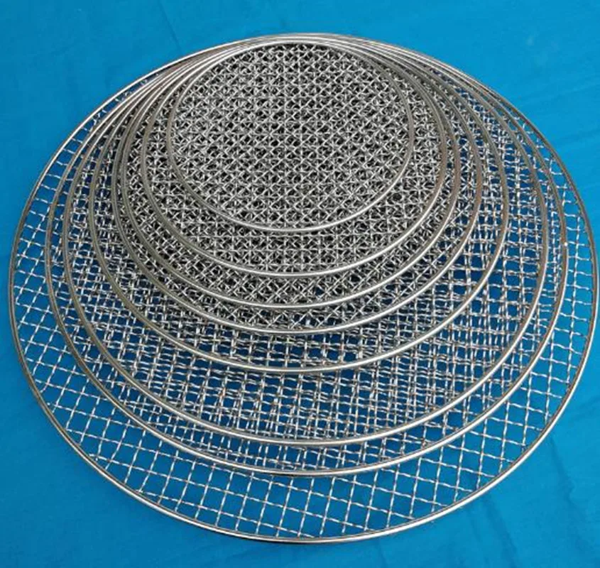 Круглая сетка для гриля из нержавеющей стали 304 и барбекю|Детали инструментов| |