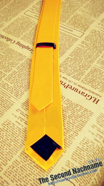 

VOCALOID Kagamine Rin / Ren Anime Cosplay Bright Yellow Neck Ties