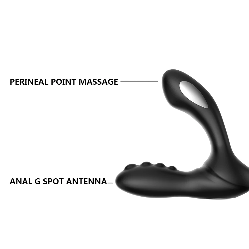 Анальный вибратор мастурбатор секс игрушки для мужчин импульсный фаллоимитатор