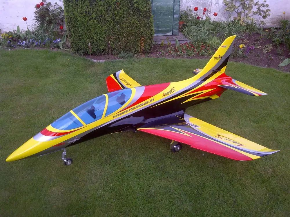 Радиоуправляемая турбина самолета Avanti|turbine jet|rc airplanerc airplane jet |