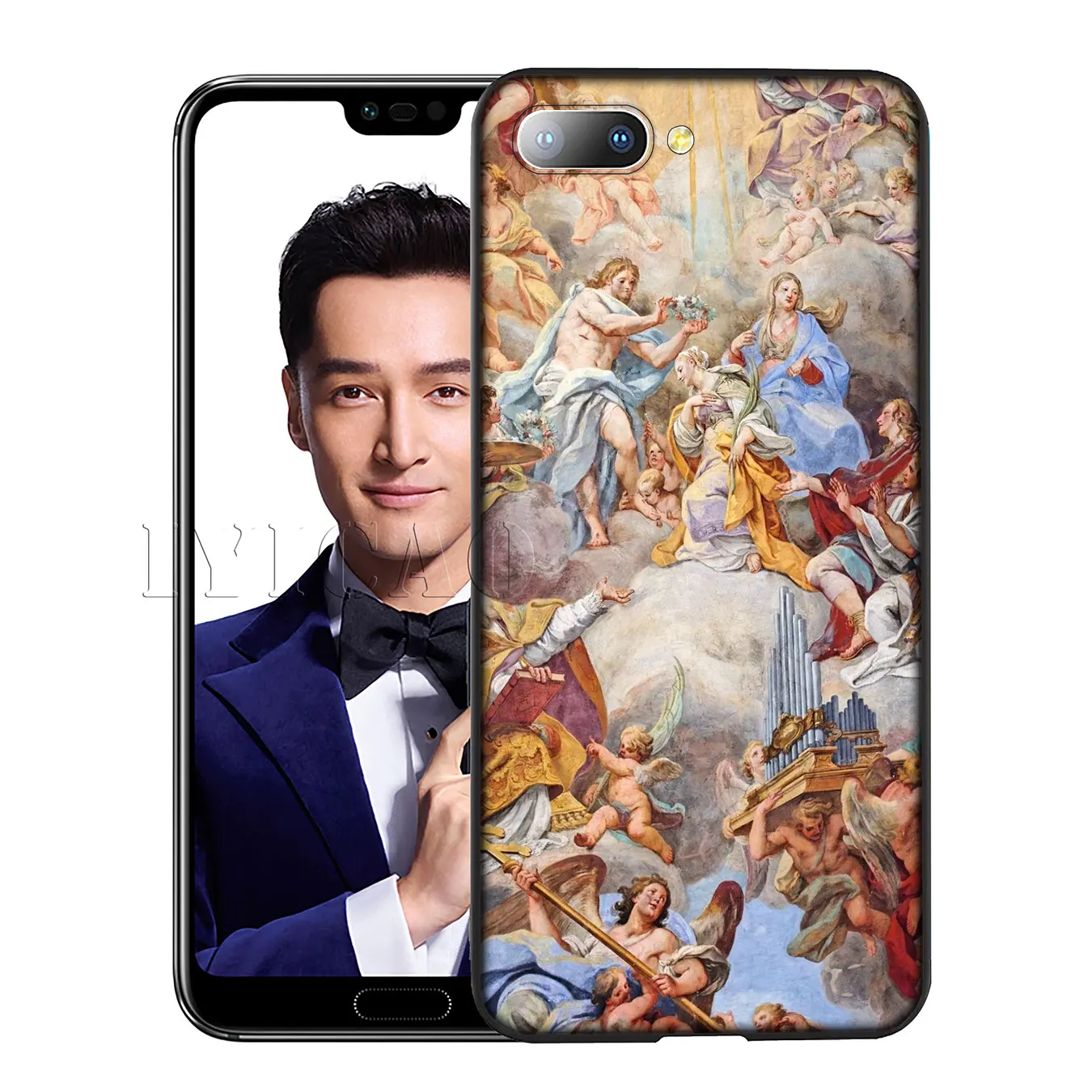Чехол для церкви IYICAO Huawei Y7 Y6 Prime Y9 2018 Honor 8C 8X 8 9 10 Lite 6A 7C 7X 7A Pro | Мобильные телефоны и