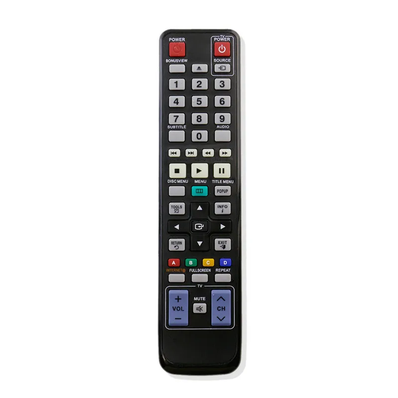 

New Universal For Samsung Blu-Ray Player Remote Control BD-C6800/XAA BD-C6500/XAA BD-EM57C C5500 BD-P2500 BD-P2550