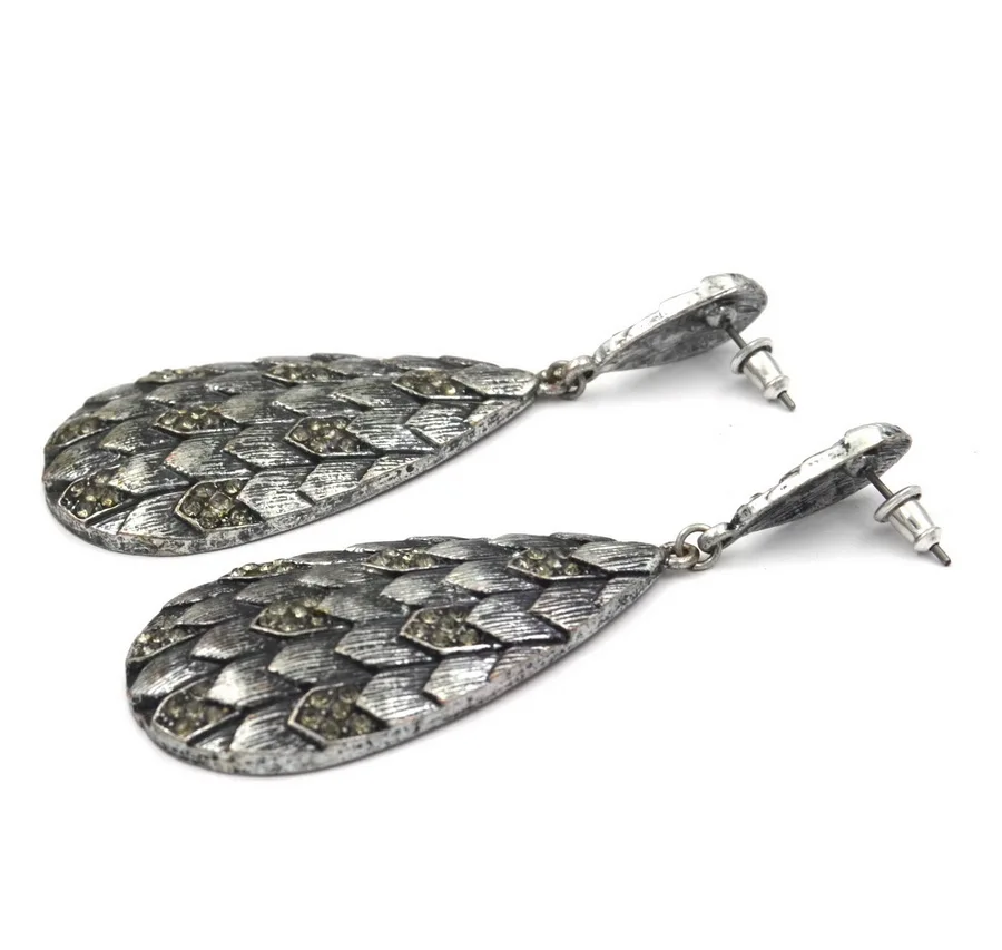 BigBing ювелирные изделия моды ретро серебряная шпилька серьги комплект Серьга