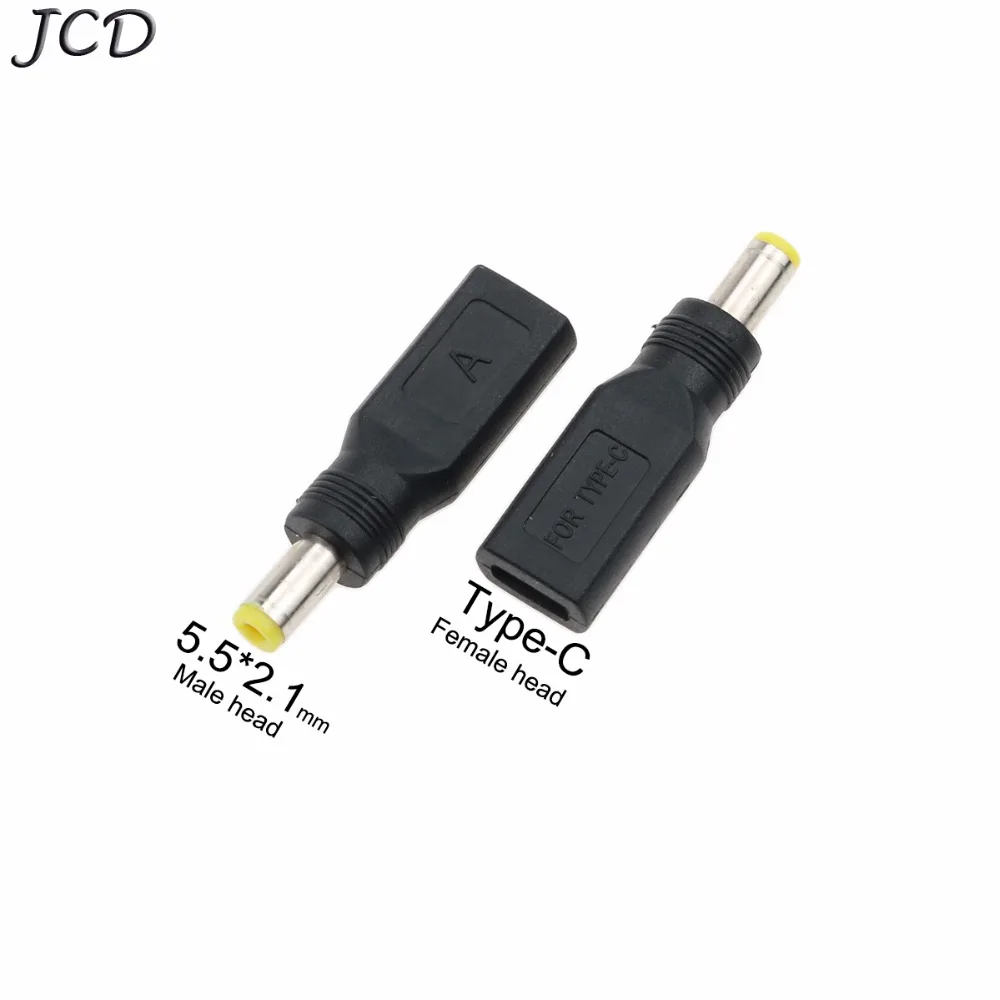 JCD DC 5 5*2 1 мм Мужской Мощность разъем USB 3 Тип C USB-C Тип-c женский 4 8 * 7 штекер Micro-USB