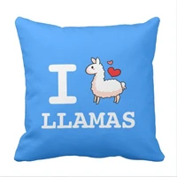 i llama llamas throw pillow case