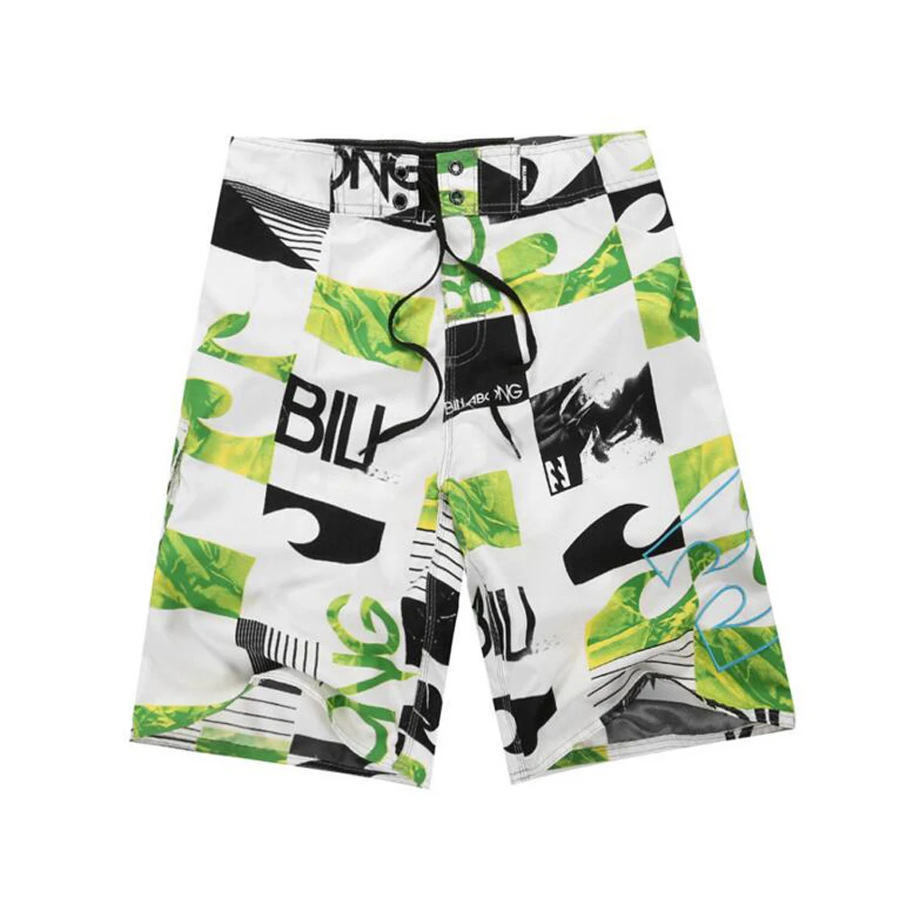 2018 быстросохнущие мужские шорты из полиэстера с принтом для серфинга летние
