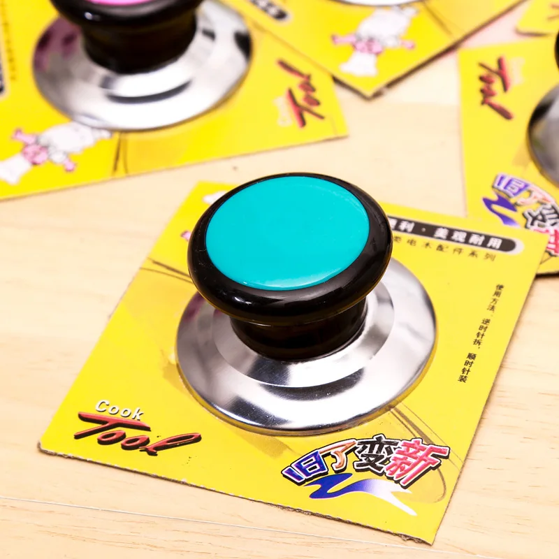 Ручка для кастрюли YIBO пластиковая многоцветная ручка защиты от ожога стильная