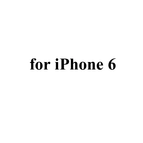 for iPhone 6 5 шт., наклейка s для iPhone 6, 6 S, 7, 8 plus, X, XS, Max, XR, задняя пленка, защита от отпечатков пальцев, матовая наклейка из углеродного волокна для декора - Цвет: for iPhone 6
