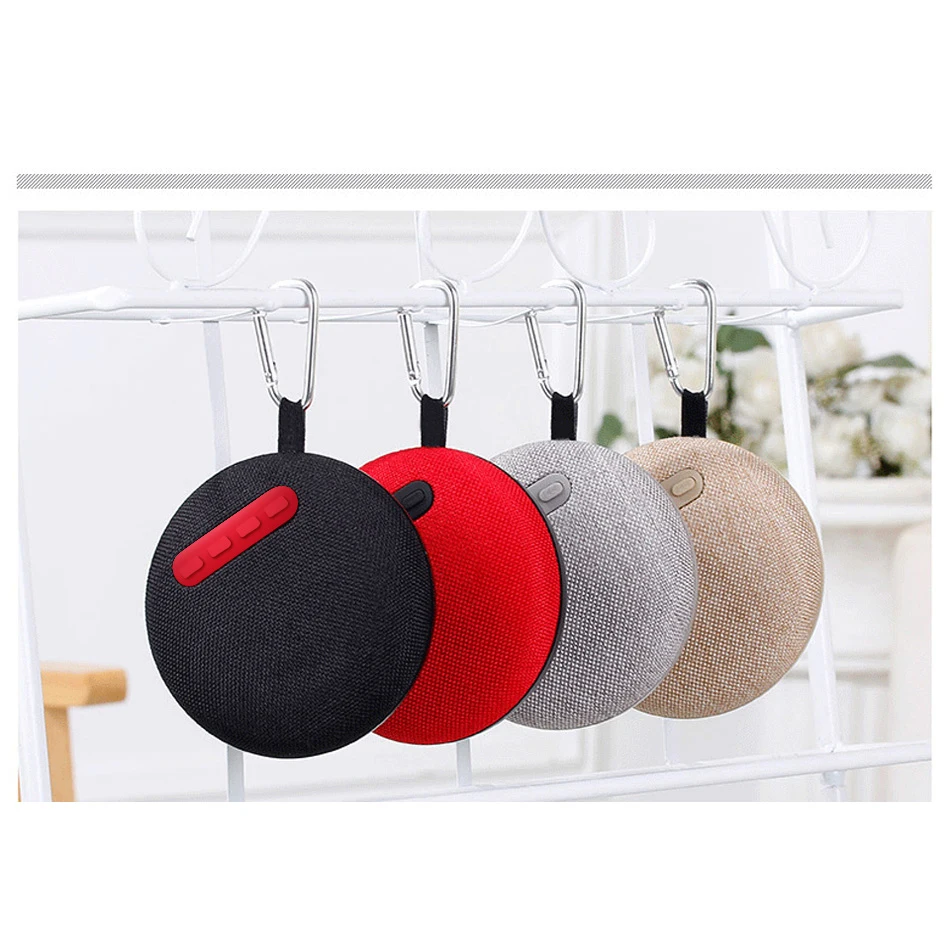 KEXU мини тканевый Bluetooth динамик TWS левый и правый каналы стерео музыка