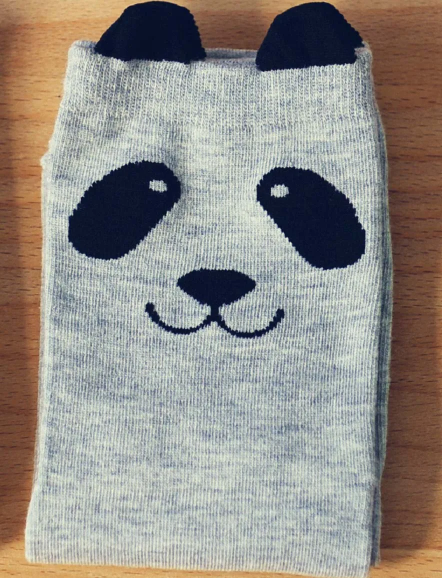 Женские хлопковые носки с принтом панды теплые в Корейском стиле новинка 2020|korean