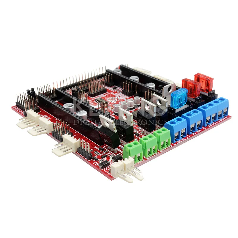 Бренд 3d принтеры материнская плата Reprap RAMPS-FD щит пандусы 1,4 Управление доска Совместимость с Arduino из за основной управление доска