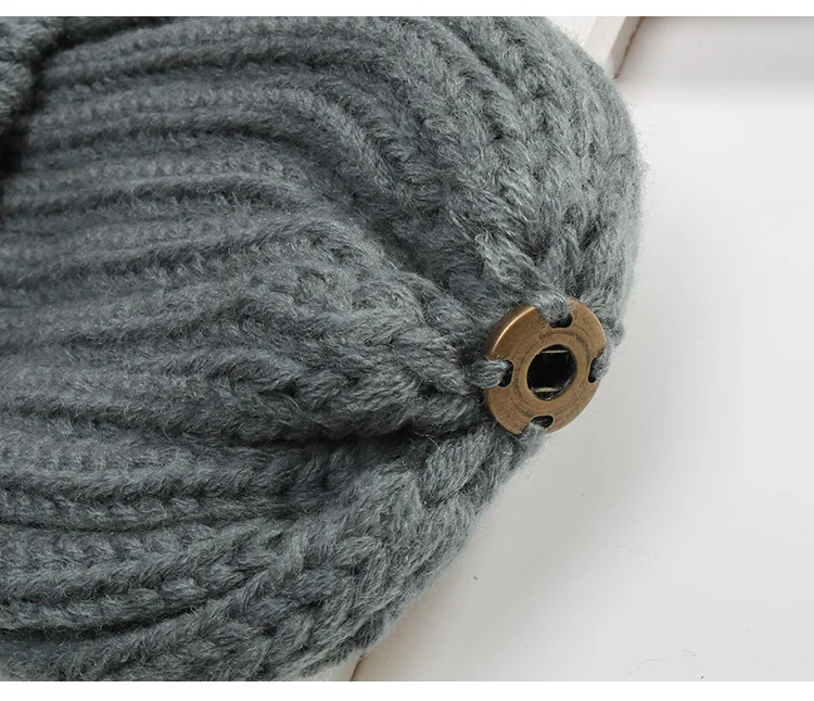 DANKEYISI зимняя детская шапка Skullies Beanies для мальчиков и девочек, меховая шапка с помпонами из натурального енота, Детские Вязанные Трикотажные Шапочки
