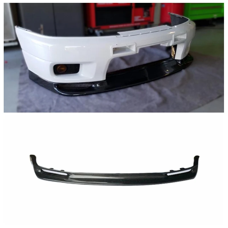 Для GTR R32 Skyline JUN Передняя Губка из углеродного волокна (подойдет только для