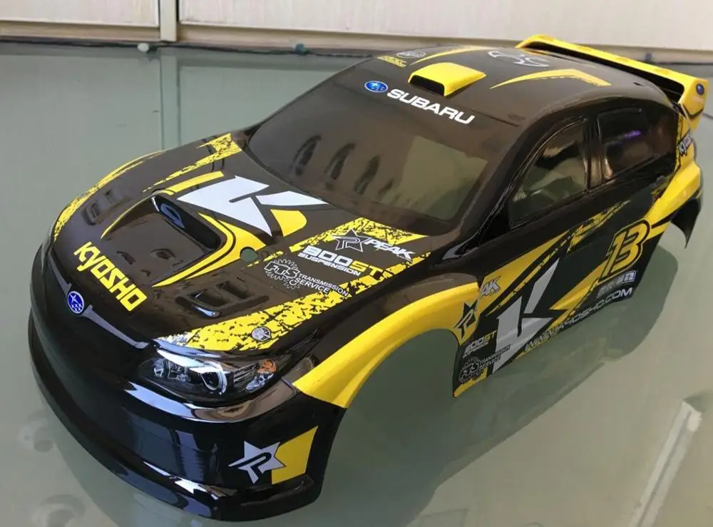 Ралли kyosho 1/10 на дороге окрашенные тела для автомобильные шины tamiya