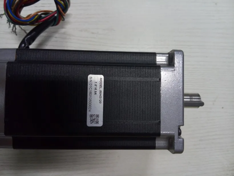 Новый двухфазный шаговый двигатель высокого напряжения Leadshine 86HS120 вход 4.9A out 12 нм