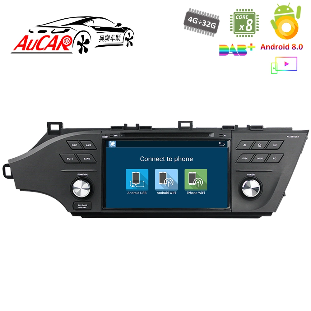 Android 8 0 для Toyota Avalon radio 2015 - 2017 GPS навигационная система Bluetooth автомобильное радио