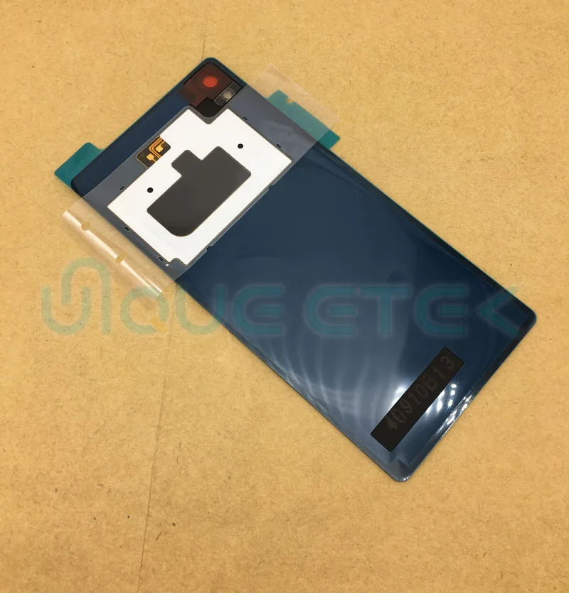 Для Sony Xperia Z3 Dual SIM (4G версия) чехол со стеклянной задней батареей с NFC наклейкой D6633