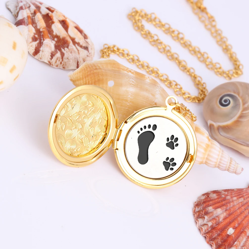 Новый дизайн милый медальон коробка с подвеской ожерелье цепь для свитера