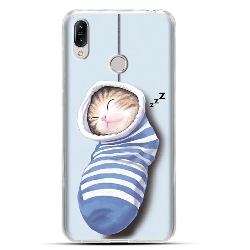 Cartoon Silicone For Asus Zenfone Max M2 ZB633KL Case ZB 633KL Soft TPU Phone X01BD Cover |
