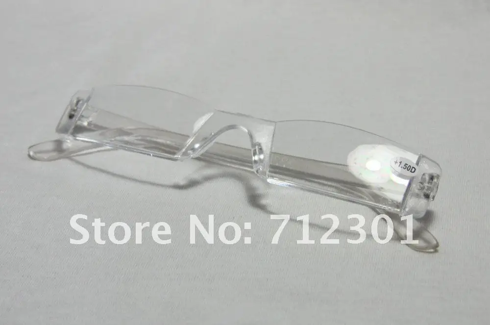 Небьющиеся очки для чтения мужчин и женщин светильник прозрачные пластиковые