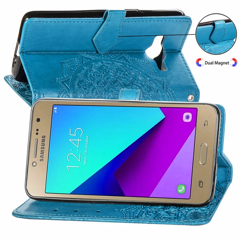 Чехол на для Samsung Galaxy J3 J5 J7 2017 года J530 J730 J2 Prime A6 2018 J4 Core чехол с откидной крышкой