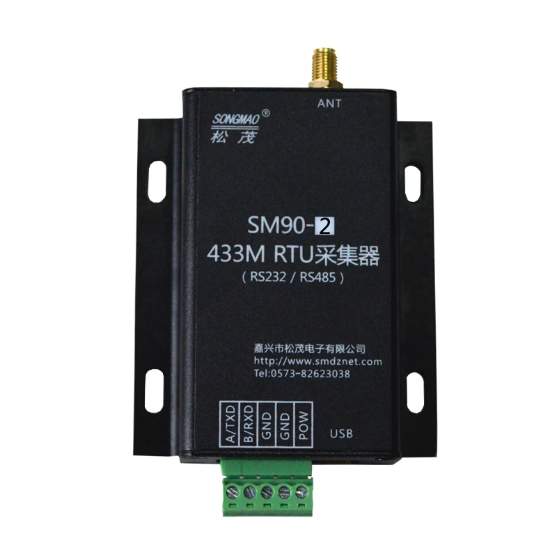 Беспроводной модуль сбора данных SM902 RTU 433 м интерфейс 485 передача на короткое