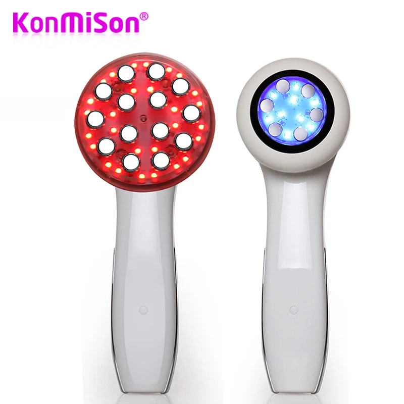 KONMISON 4 в 1 радиочастотная Электропорация мезотерапия микротоковый лифтинг массажер для лица и тела машина для красоты