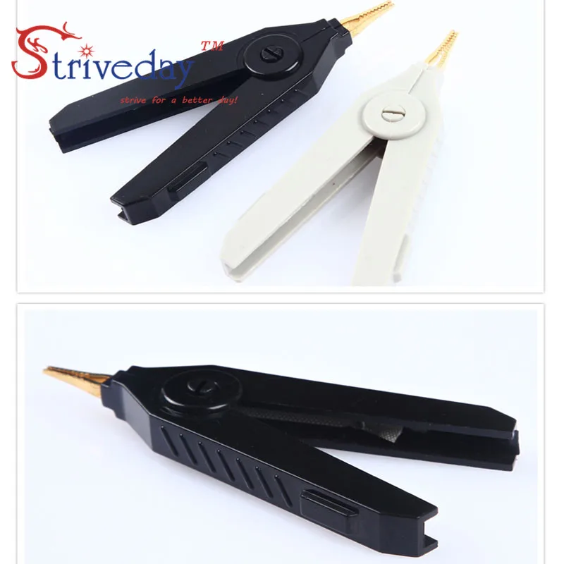 1 шт. можете выбрать светильник серый черный зажимы типа крокодил 20A Тесты зажим с