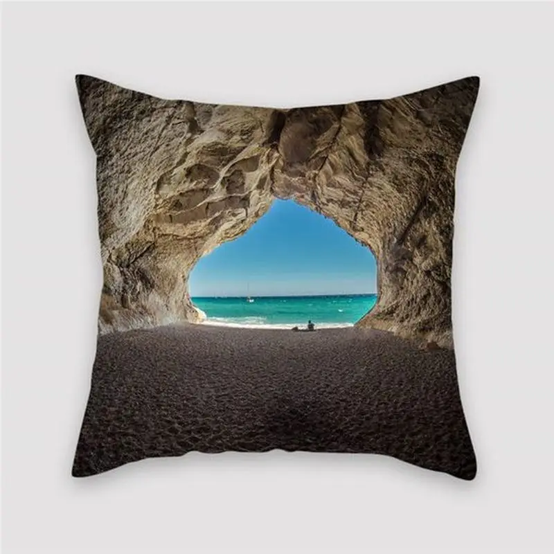 Чехол для подушки Fuwatacchi с изображением характерных пейзажей великолепная