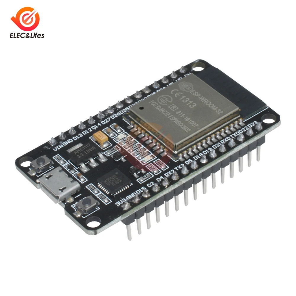 ESP WROOM 32 ESP32 макетная плата WiFi + Bluetooth сверхнизкое энергопотребление два ядра