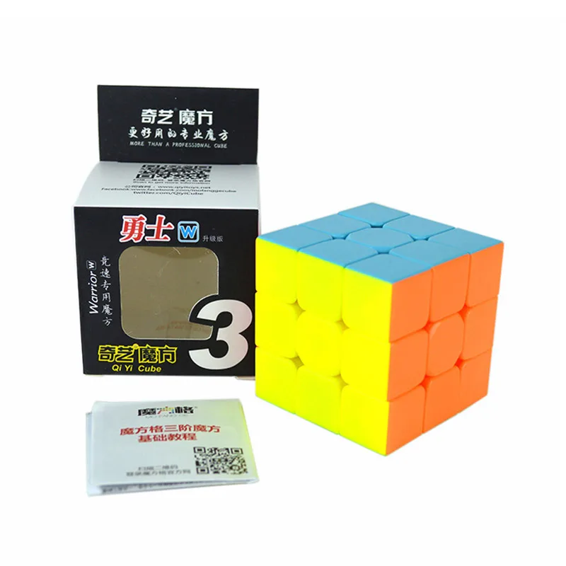 QIYI 3x3x3 5,7 см скоростная Волшебная профессиональная головоломка Neo Cubo Magico без наклеек обучающие игрушки для детей и взрослых Рождественский подарок