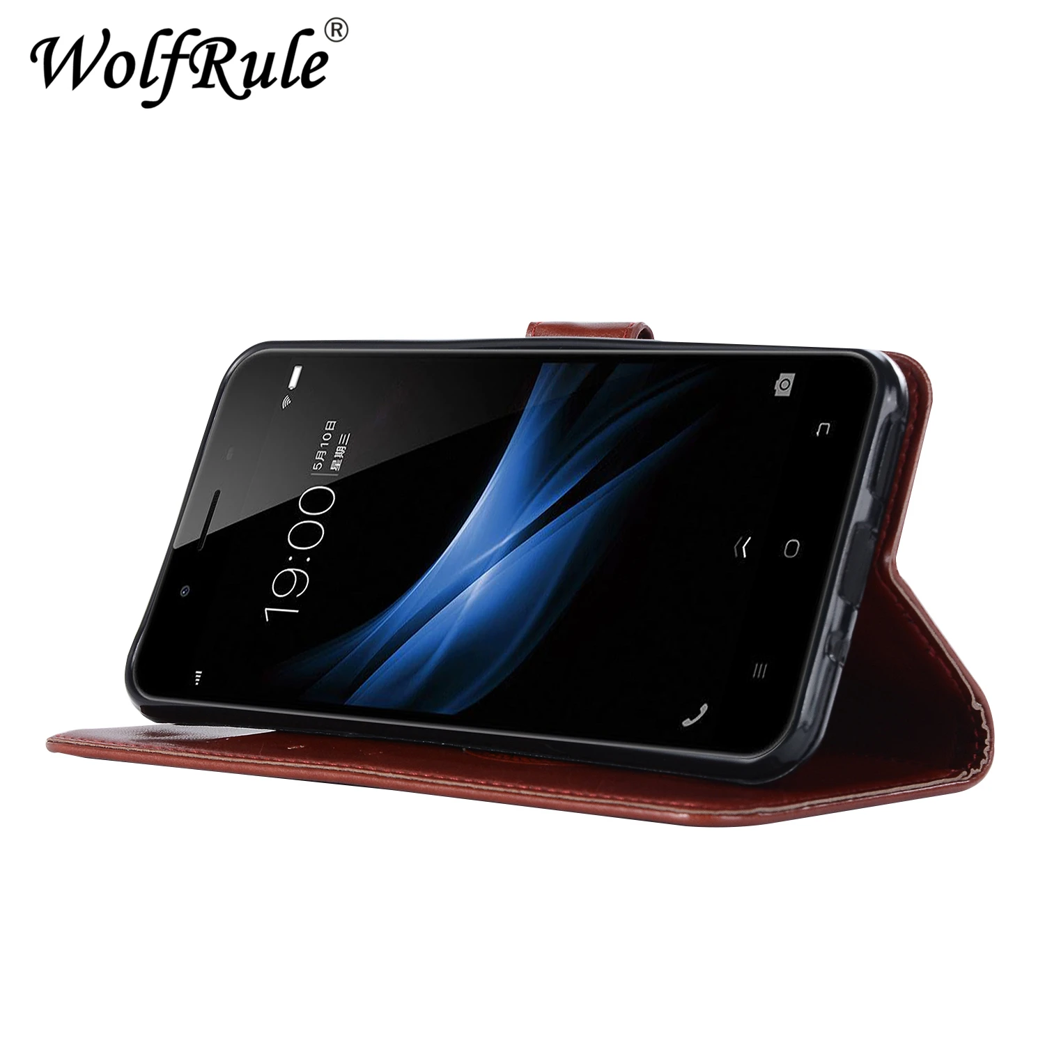 WolfRule крышка VIVO V5 Чехол Флип кожаный чехол для Стильный мягкий телефона кошелек V5s