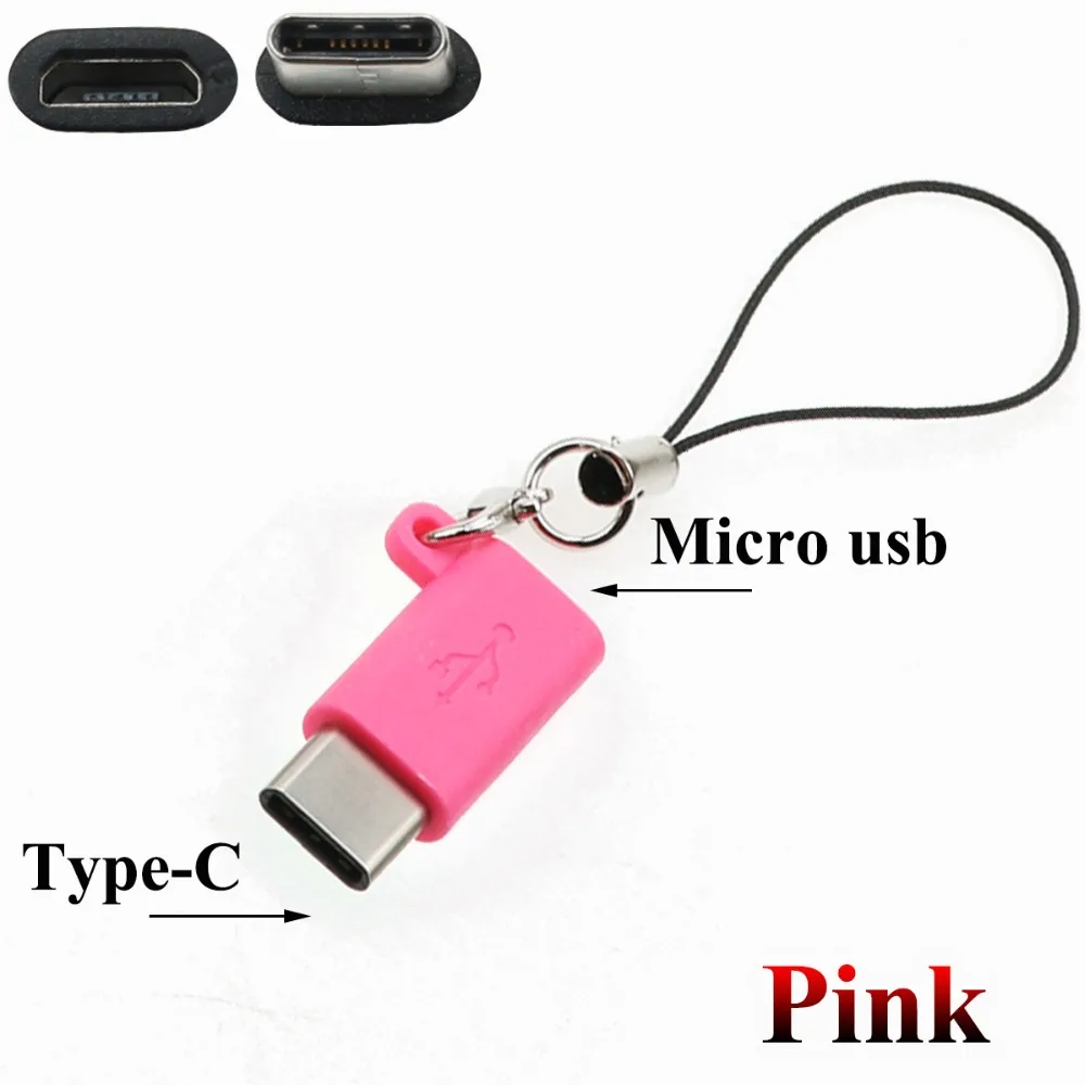 YuXi Micro USB Female to Type C 3.1 Male Cable Adapter Charge&ampData Sync Converter for Samsung S8 LG G5 G6 Xiaomi | Электроника