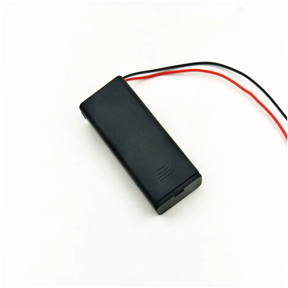 Чехол для аккумулятора AAA футляр 2 батарей с переключателем ВКЛ./ВЫКЛ. проводные