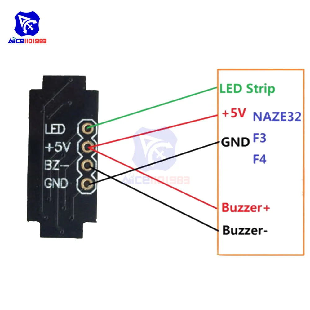 Портативный мини Сверхлегкий SMD 5050 RGB светодиодный звуковой сигнал WS2812B