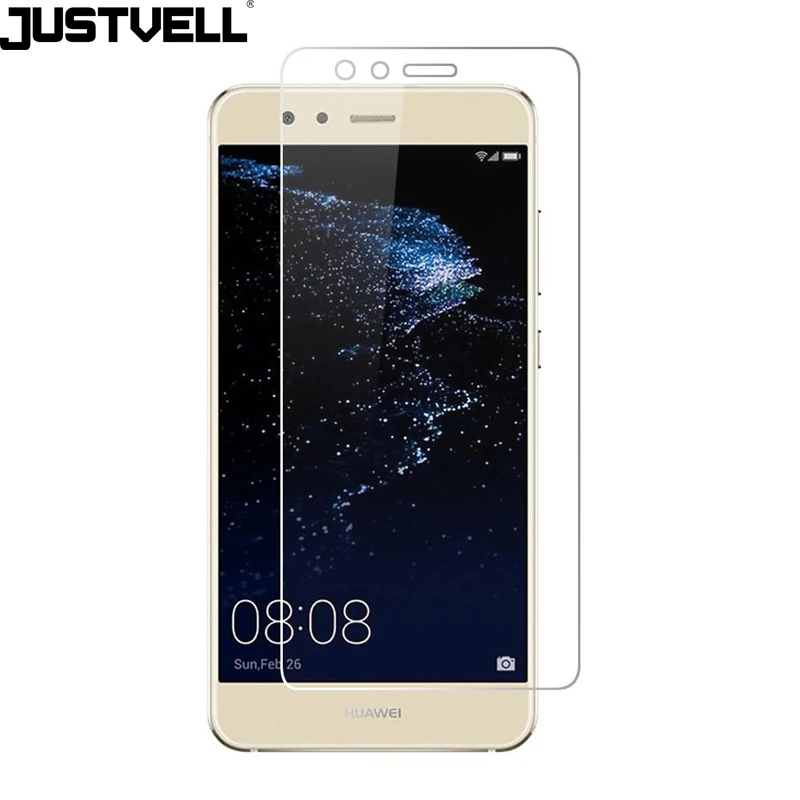 JUSTVELL 2.5D 9 H Взрывозащищенный Закаленное Стекло Пленка для HUAWEI P10 Lite Высокий Четкий