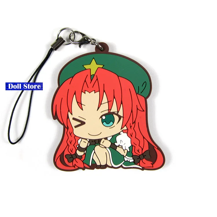 Новое поступление Touhou проект японский аниме Рисунок силиконовый сладкий запах брелок Аниме резиновый D226