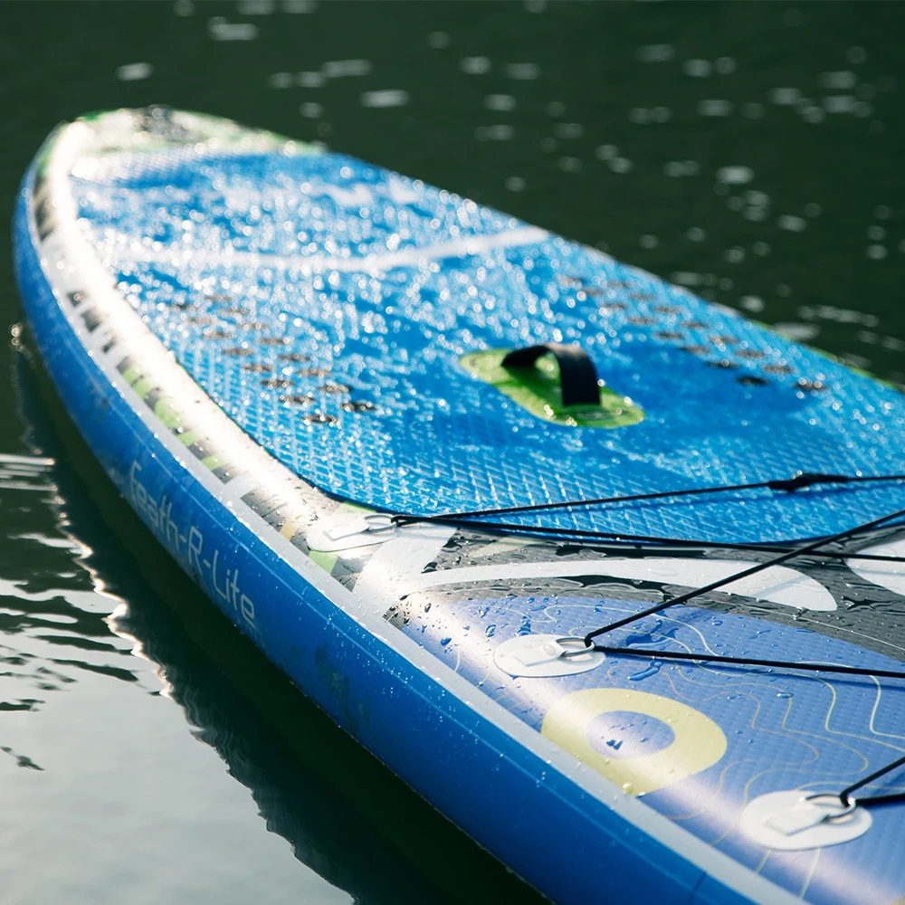 Надувная доска для серфинга Sup Board набор на каяке 335*84*15 см с рюкзаком поводком