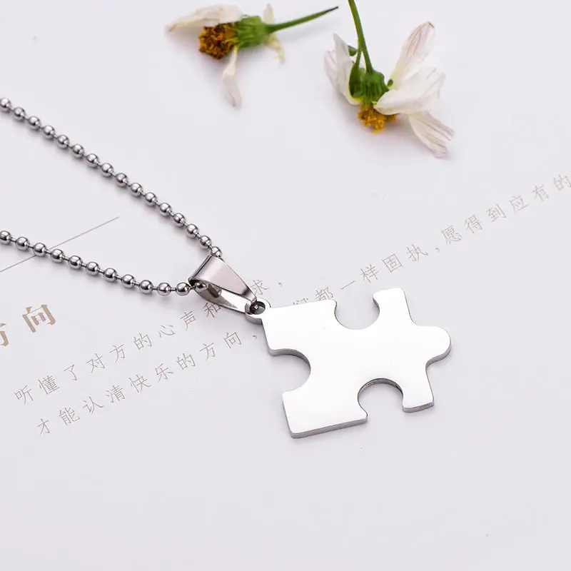 ZFVB классический сплайсинга ожерелье кулон для женщин из нержавеющей стали