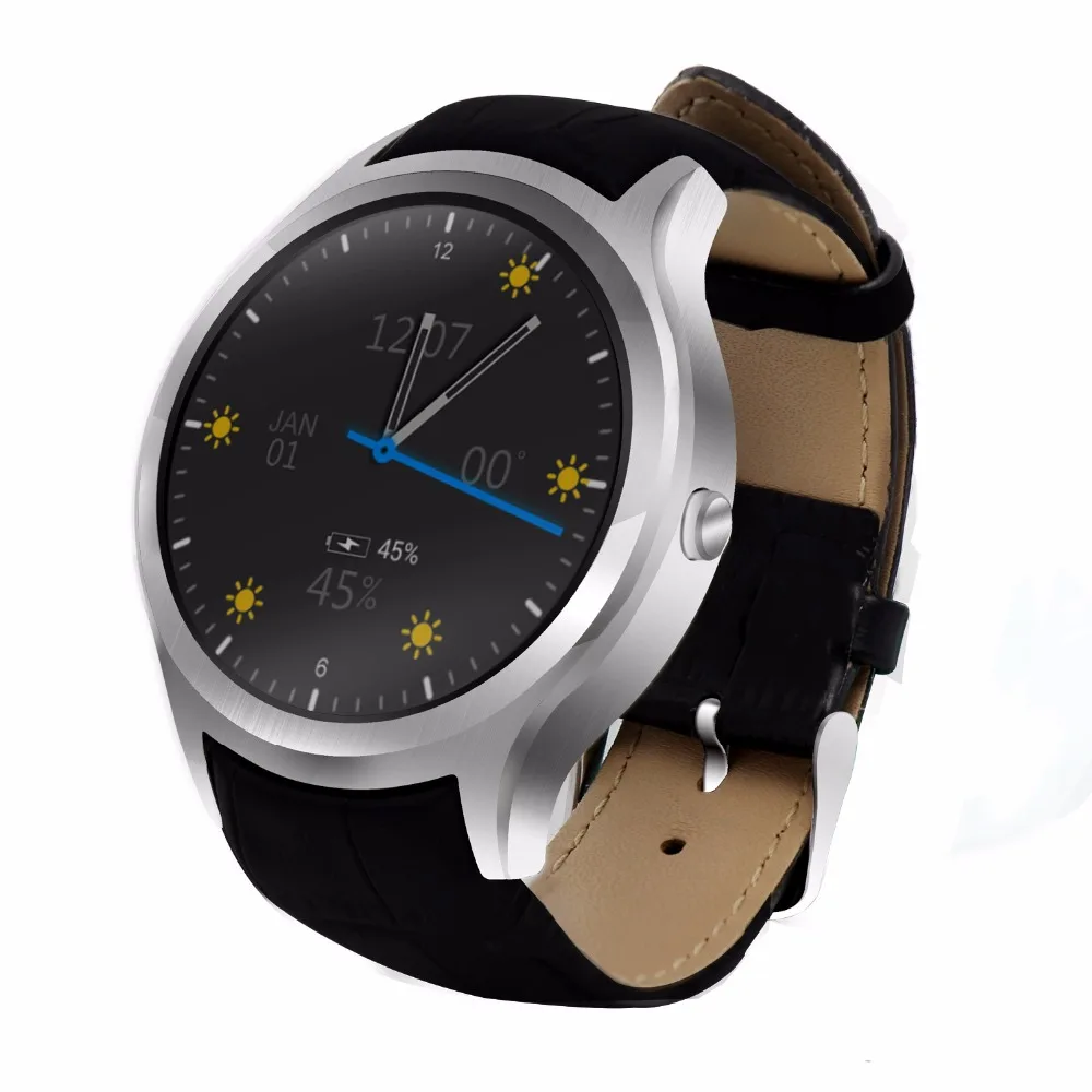 № 1 D5 + Android 5.1 3G SmartWatch телефон MTK6580 4 ядра 1. Гц ГБ/8 ГБ 1.3 дюймов IPS GPS Wi Fi сердечного